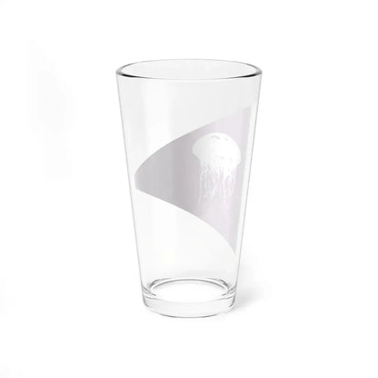Jellyfish Beach Flag (Israel) Pint Glass 16oz - Go Mug Yourself