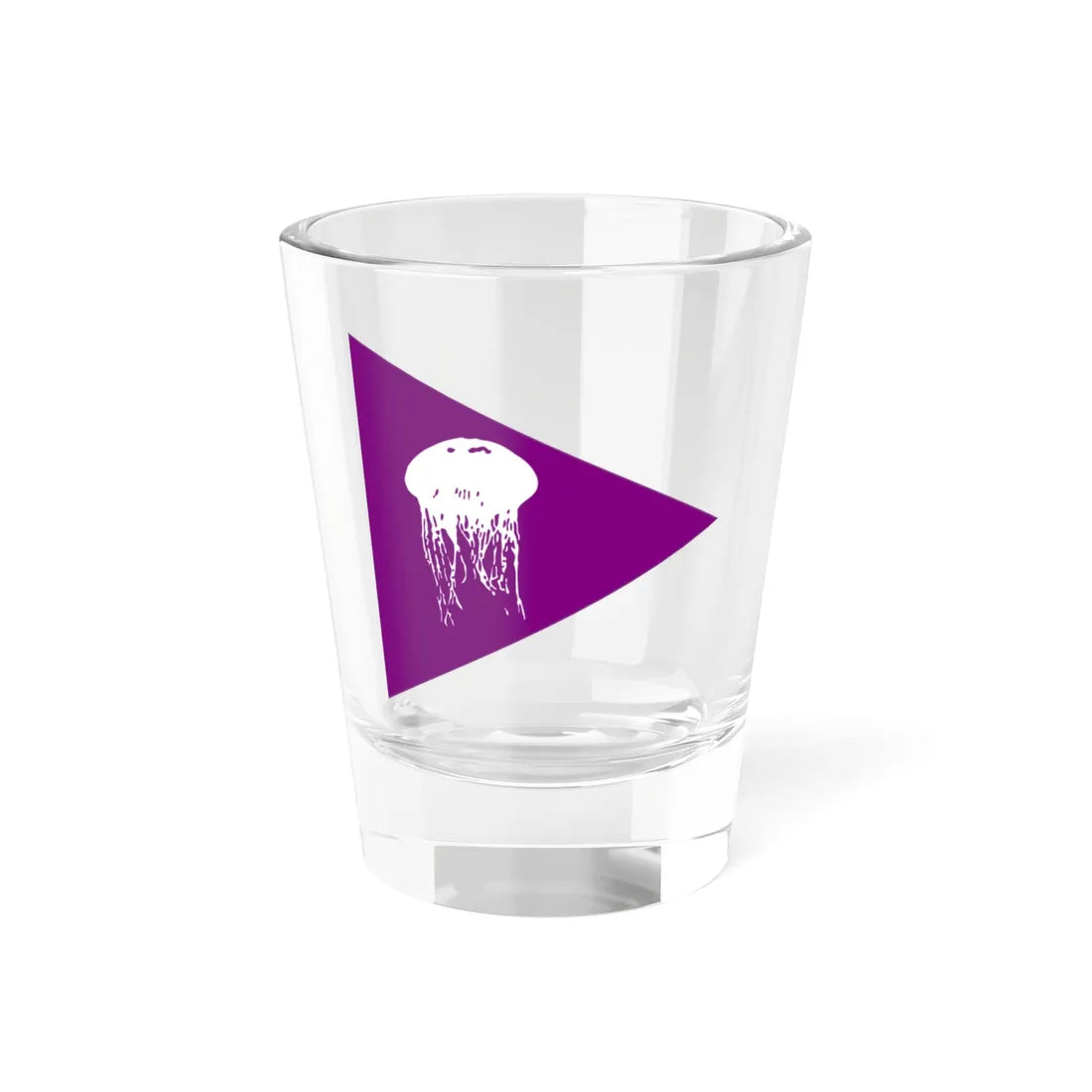 Jellyfish Beach Flag (Israel) Shot Glass 1.5oz 1.5oz - Go Mug Yourself