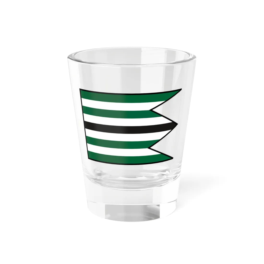 Jelsovec Lucenec Flag (Slovakia) Shot Glass 1.5oz 1.5oz - Go Mug Yourself