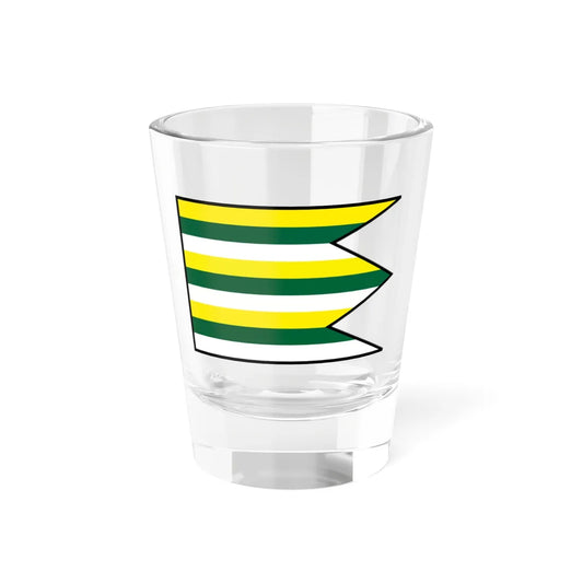 Jenkovce Sobrance Flag (Slovakia) Shot Glass 1.5oz 1.5oz - Go Mug Yourself