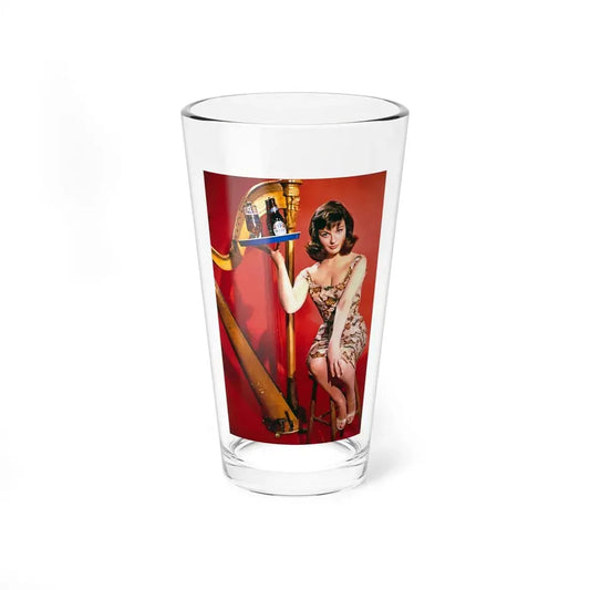 Jennifer Jayne #10 (Vintage Female Icon) Pint Glass 16oz 16oz - Go Mug Yourself