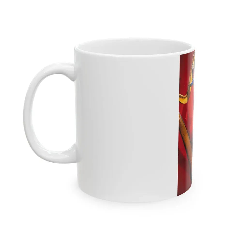 Jennifer Jayne #10 (Vintage Female Icon) White Coffee Mug - Go Mug Yourself