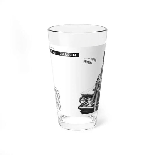 Jennifer Jayne #13 (Vintage Female Icon) Pint Glass 16oz 16oz - Go Mug Yourself