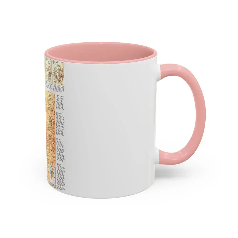Jerusalem (1996) (Map) Accent Coffee Mug - Go Mug Yourself