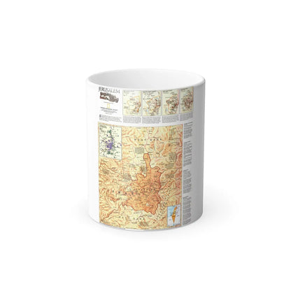 Jerusalem (1996) (Map) Color Changing Mug 11oz-11oz-Go Mug Yourself