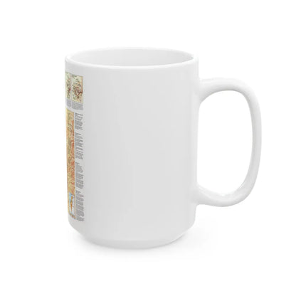 Jerusalem (1996) (Map) White Coffee Mug-Go Mug Yourself