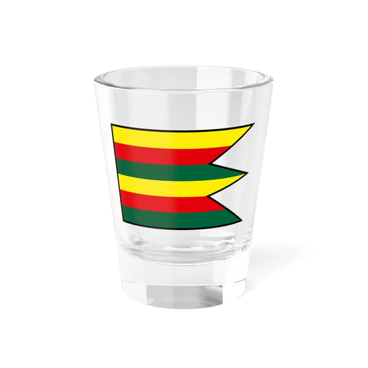 Jesenske Levice Flag (Slovakia) Shot Glass 1.5oz 1.5oz - Go Mug Yourself
