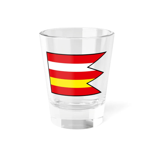 Jesenske Rimavska Sobota Flag (Slovakia) Shot Glass 1.5oz 1.5oz - Go Mug Yourself