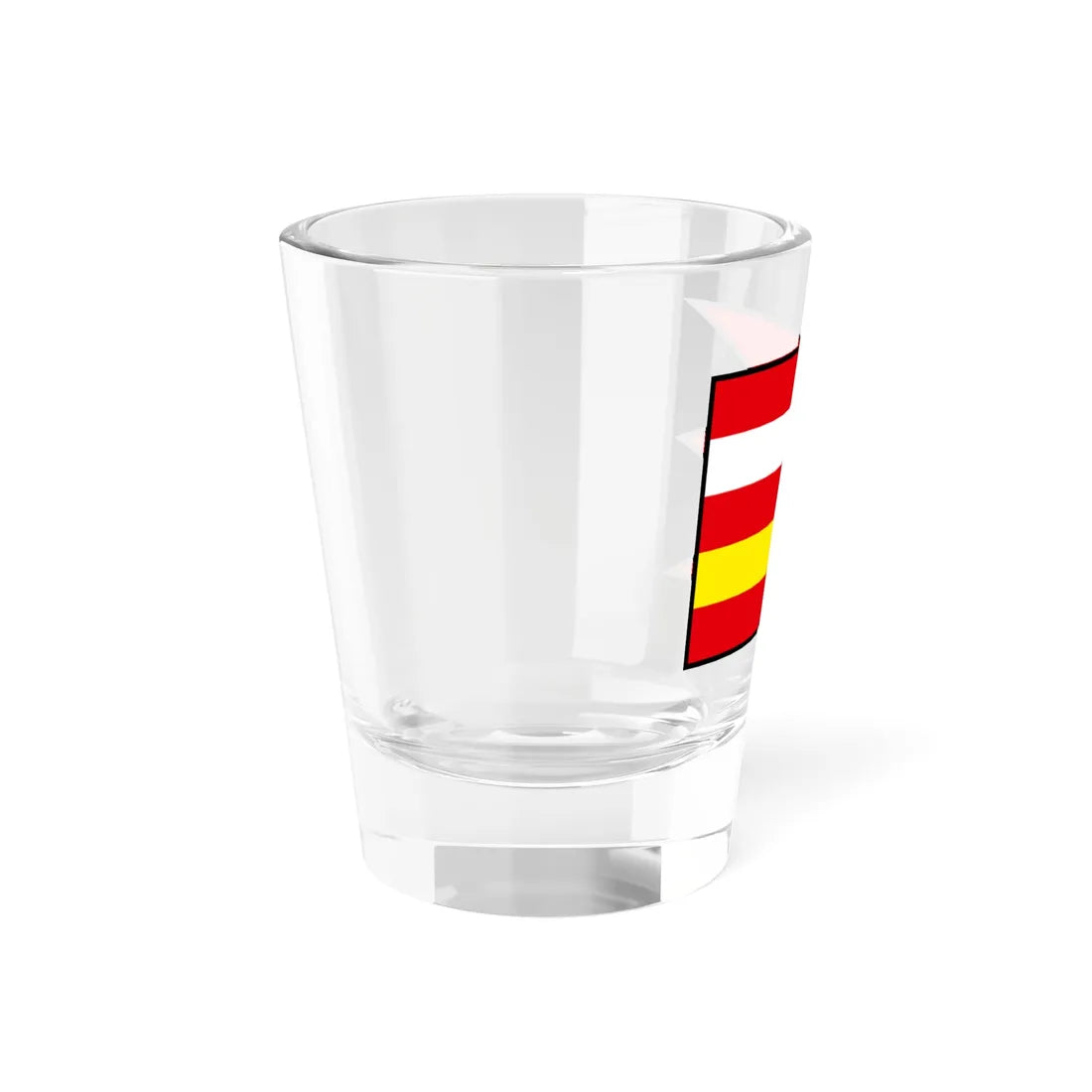 Jesenske Rimavska Sobota Flag (Slovakia) Shot Glass 1.5oz - Go Mug Yourself