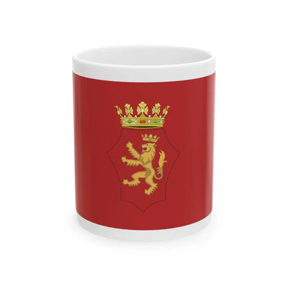 Jesi-Bandiera (Italy) White Coffee Mug 11oz - Go Mug Yourself