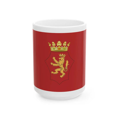 Jesi-Bandiera (Italy) White Coffee Mug 15oz - Go Mug Yourself