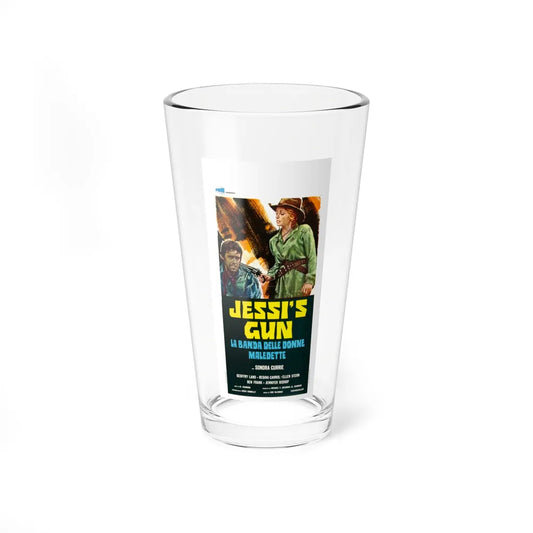 JESSI'S GUN 1975 Movie Poster - Pint Glass 16oz-16oz-Go Mug Yourself