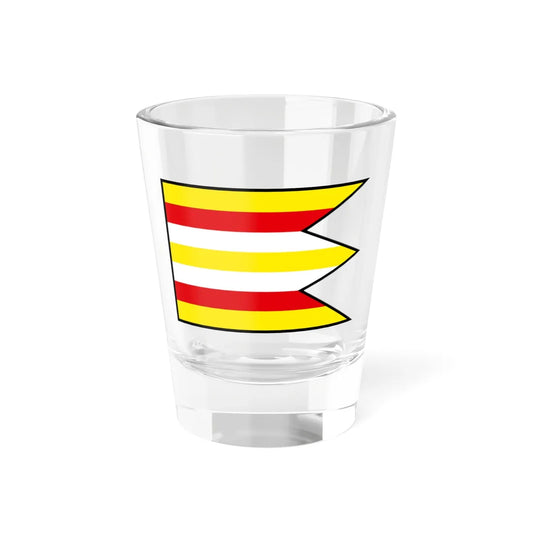 Jestice Rimavska Sobota Flag (Slovakia) Shot Glass 1.5oz 1.5oz - Go Mug Yourself