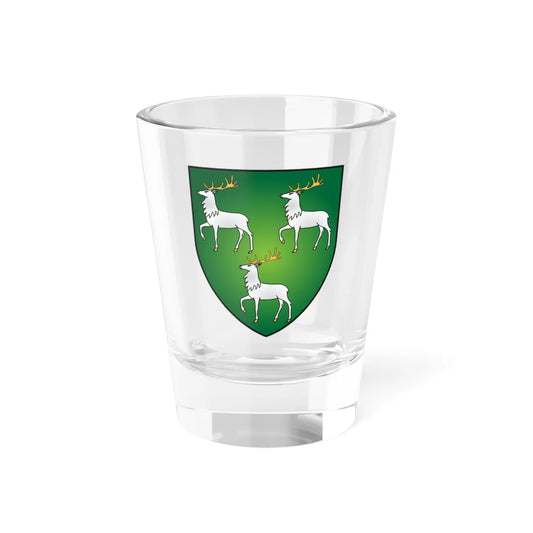 Jesus College Oxford Coat Of Arms (England) (Coat of Arms) Shot Glass 1.5oz 1.5oz - Go Mug Yourself