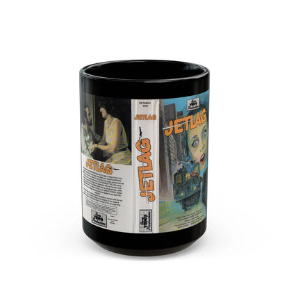 JETLAG (VHS COVER) - Black Coffee Mug-15oz-Go Mug Yourself