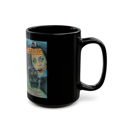 JETLAG (VHS COVER) - Black Coffee Mug-Go Mug Yourself