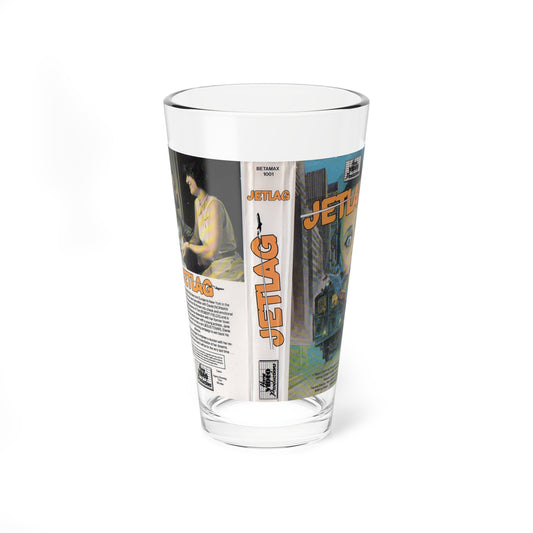 JETLAG (VHS COVER) Pint Glass 16oz-16oz-Go Mug Yourself