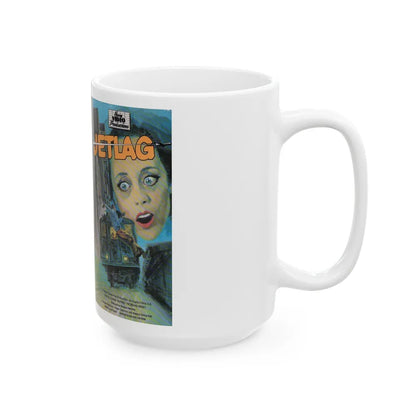 JETLAG (VHS COVER) - White Coffee Mug-Go Mug Yourself