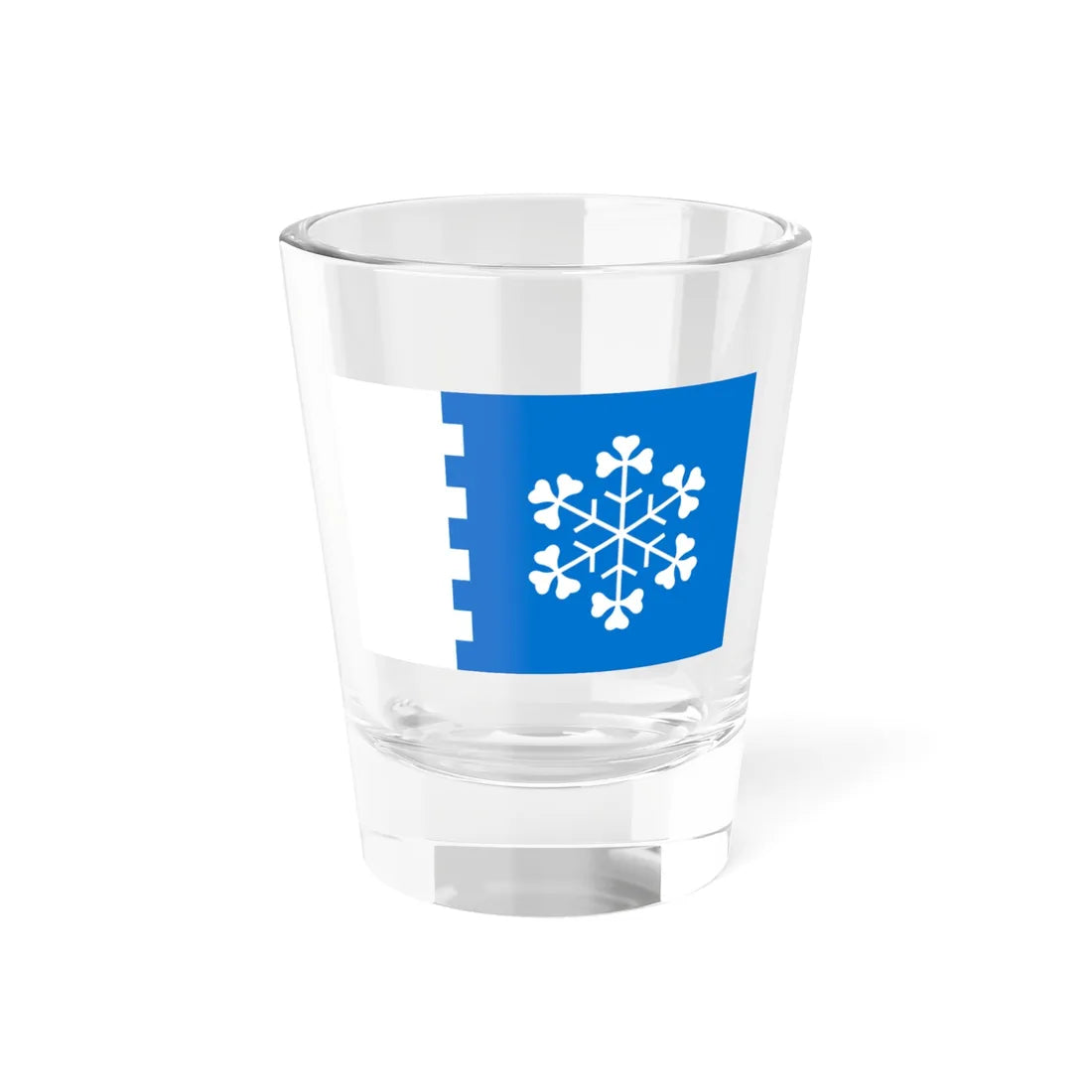 Jõgeva valla lipp (Estonia) Shot Glass 1.5oz 1.5oz - Go Mug Yourself