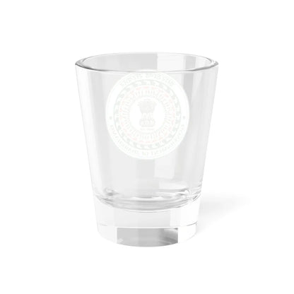 Jharkhand Rajakiya Chihna (India) (Coat of Arms) Shot Glass 1.5oz - Go Mug Yourself