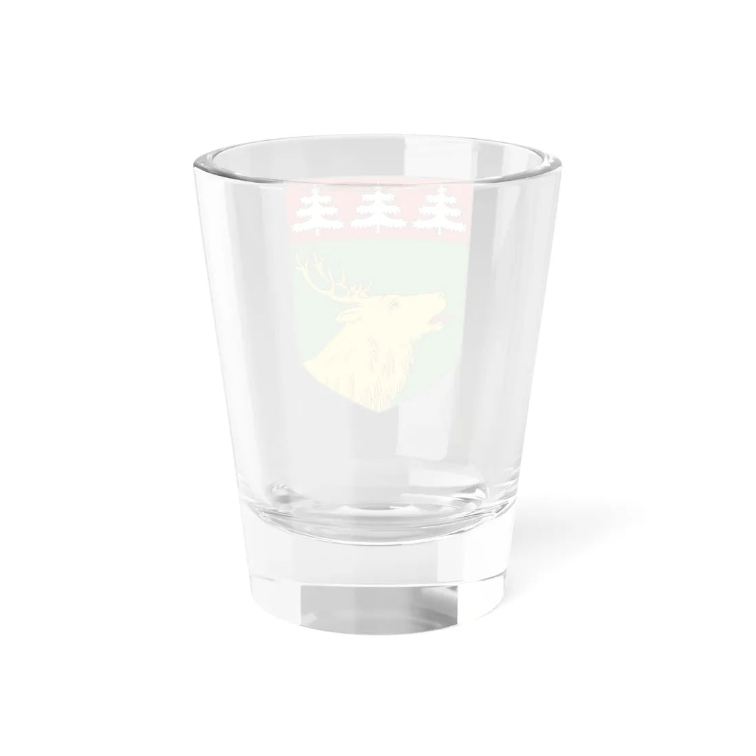 Jõhvi valla vapp (Estonia) (Coat of Arms) Shot Glass 1.5oz - Go Mug Yourself