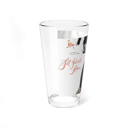 Jill Gabriel's Horn, Woman's Day, March 1949 - Pint Glass 16oz - Go Mug Yourself