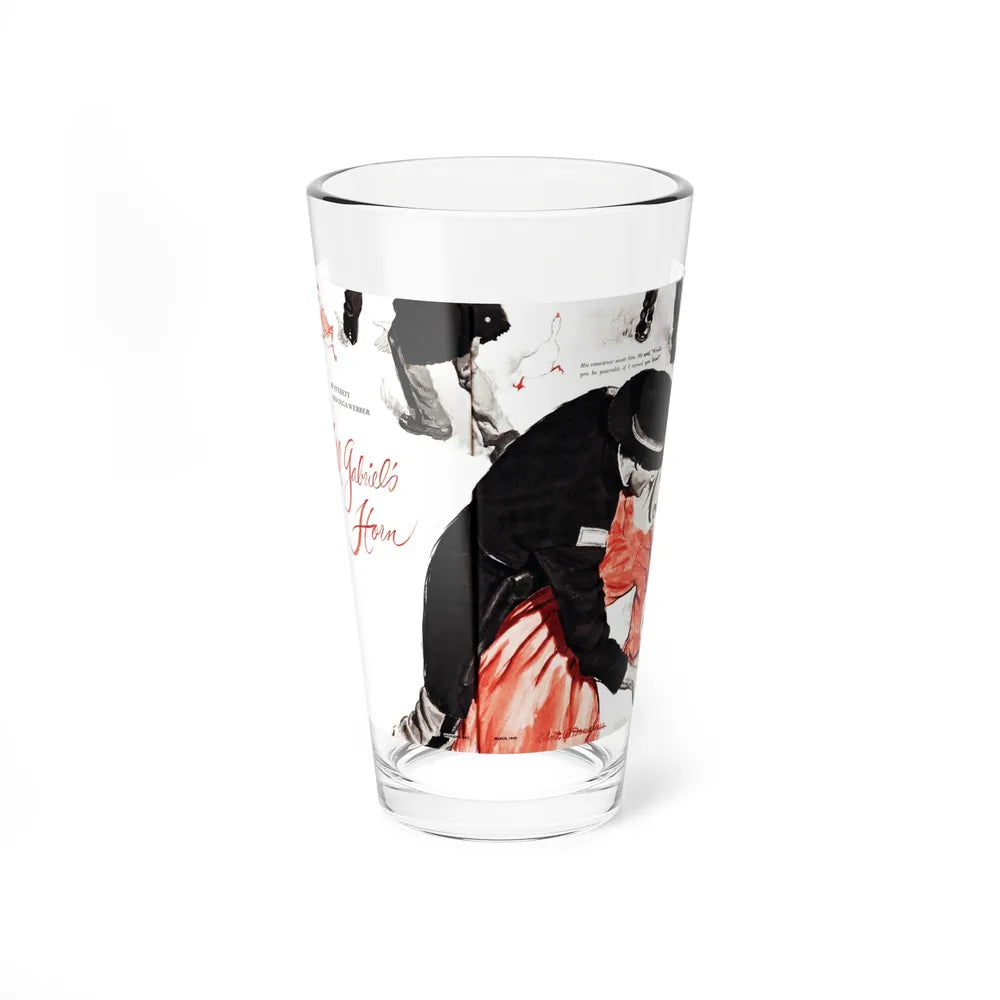 Jill Gabriel's Horn, Woman's Day, March 1949 - Pint Glass 16oz-16oz-Go Mug Yourself