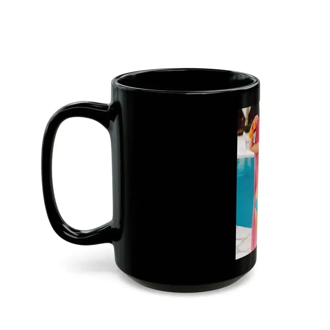 Jill St. John #08 (Vintage Female Icon) Black Coffee Mug - Go Mug Yourself