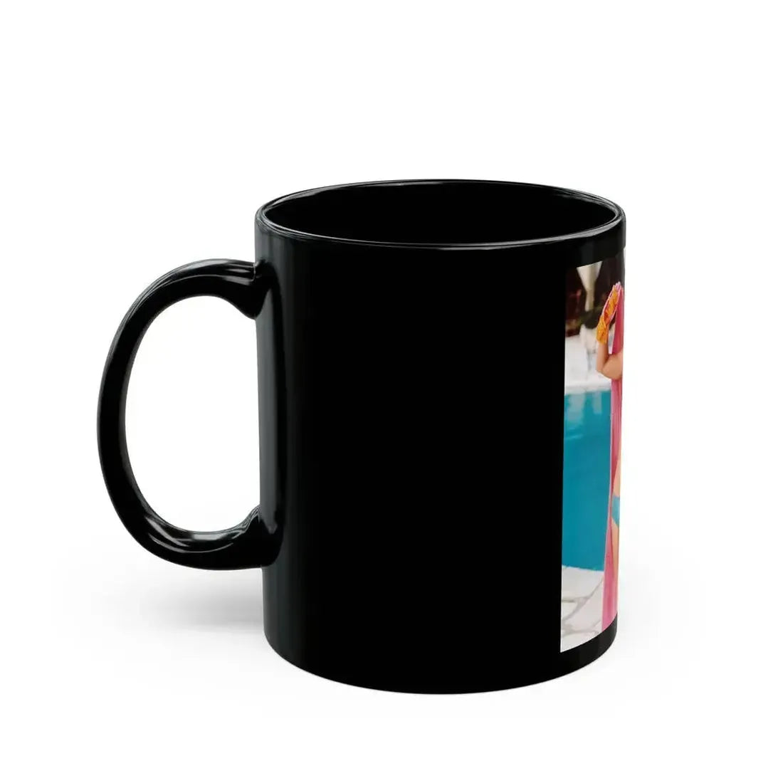 Jill St. John #08 (Vintage Female Icon) Black Coffee Mug - Go Mug Yourself