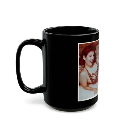 Jill St. John #125 (Vintage Female Icon) Black Coffee Mug - Go Mug Yourself