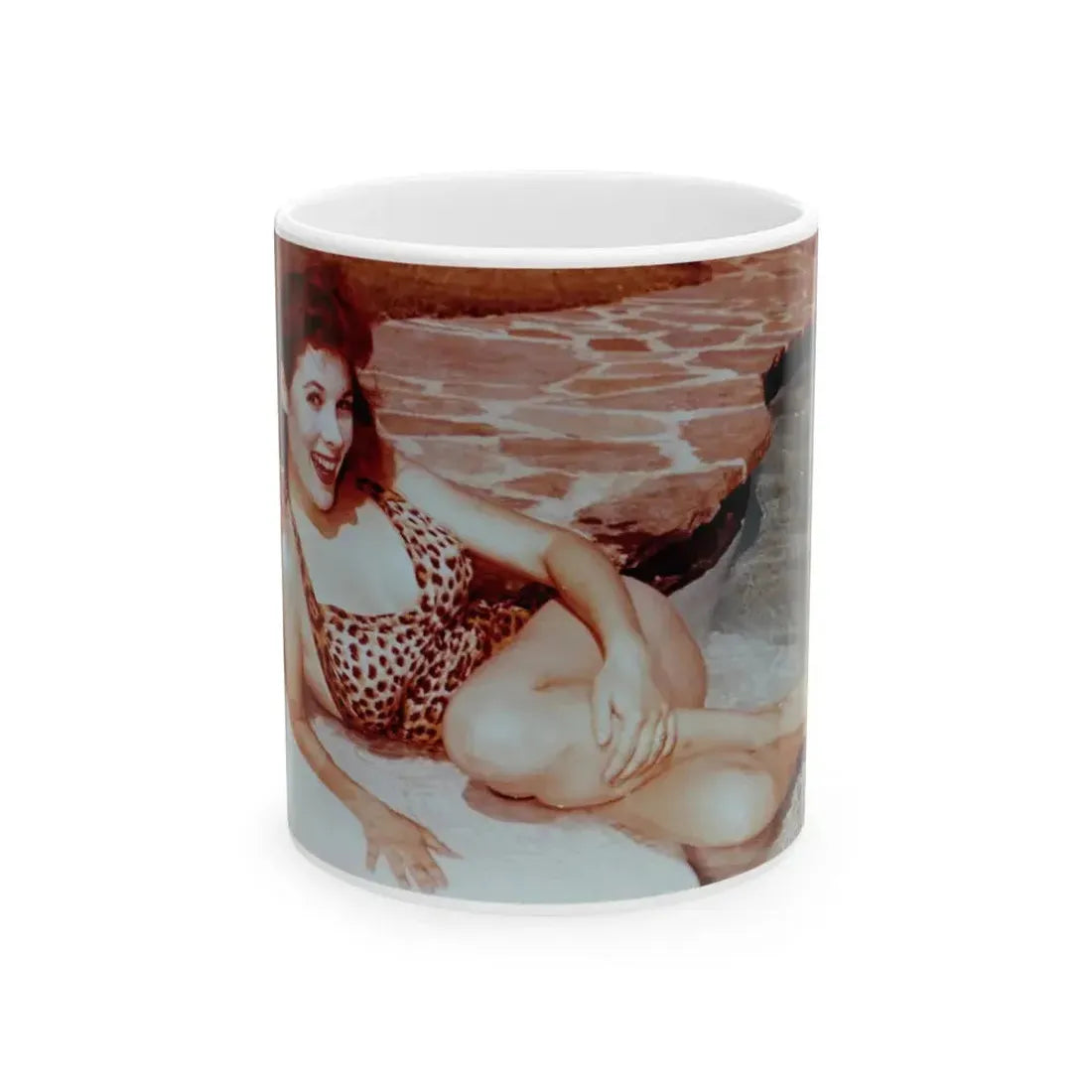 Jill St. John #125 (Vintage Female Icon) White Coffee Mug 11oz - Go Mug Yourself