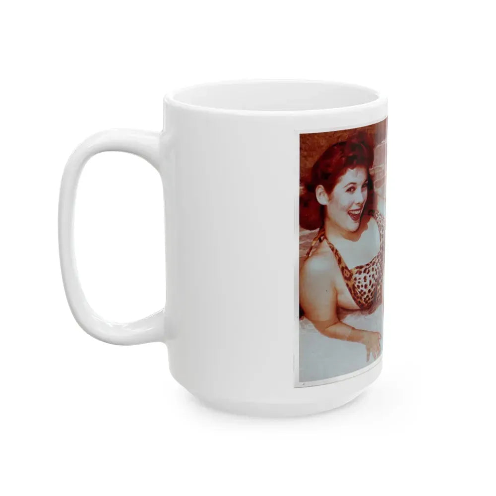 Jill St. John #125 (Vintage Female Icon) White Coffee Mug - Go Mug Yourself