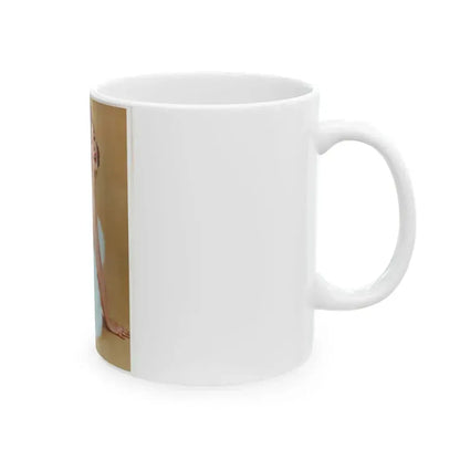 Jill St. John #130 (Vintage Female Icon) White Coffee Mug - Go Mug Yourself
