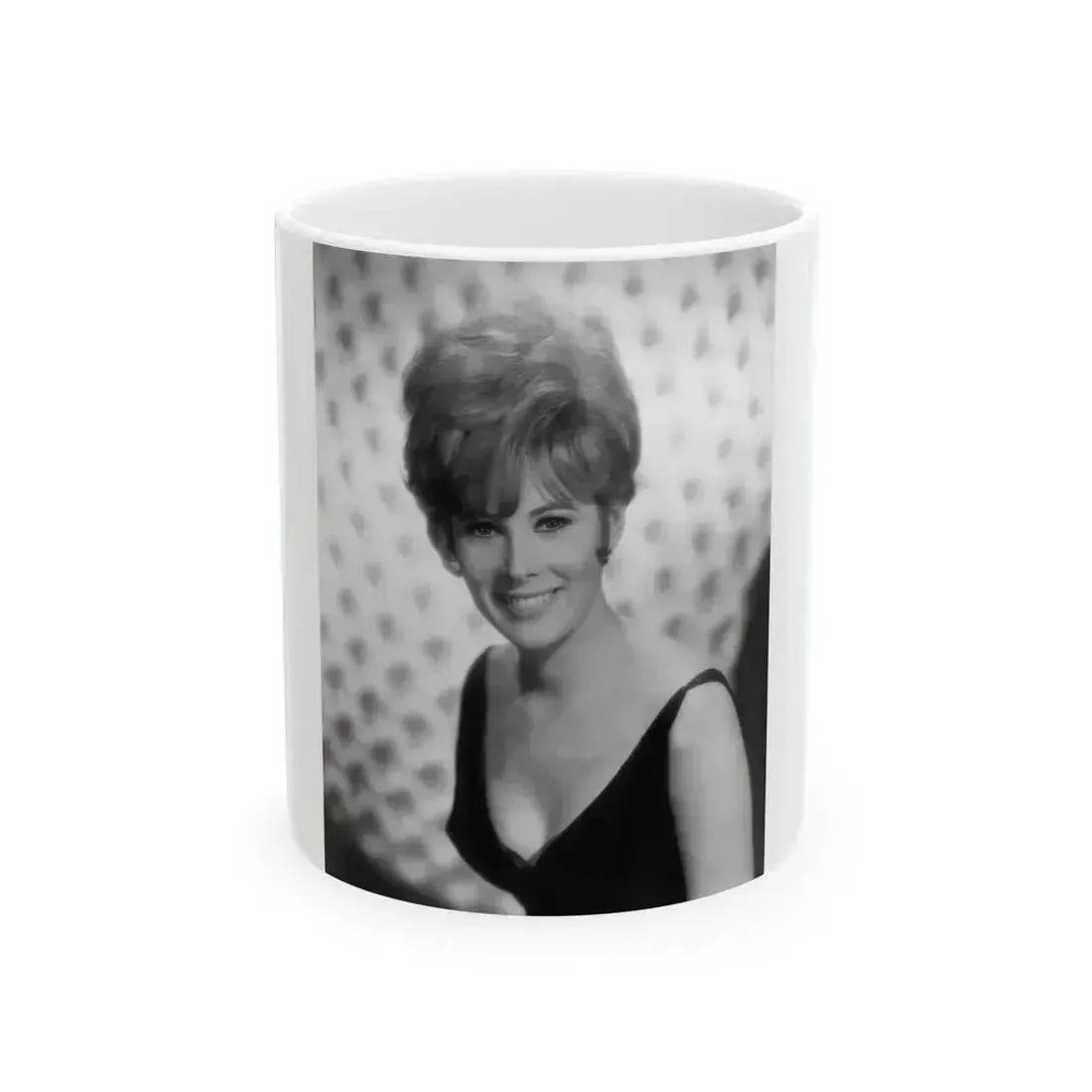Jill St. John #152 (Vintage Female Icon) White Coffee Mug 11oz - Go Mug Yourself
