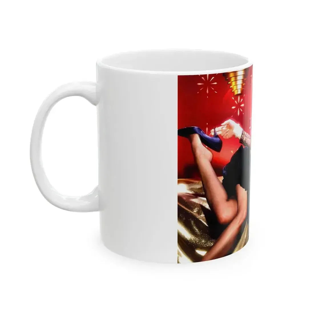 Jill St. John #161 (Vintage Female Icon) White Coffee Mug - Go Mug Yourself