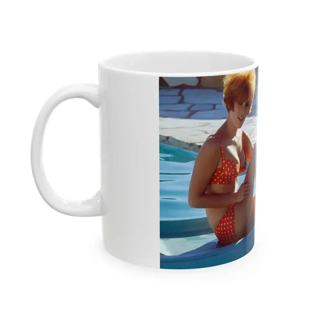 Jill St. John #162 (Vintage Female Icon) White Coffee Mug - Go Mug Yourself
