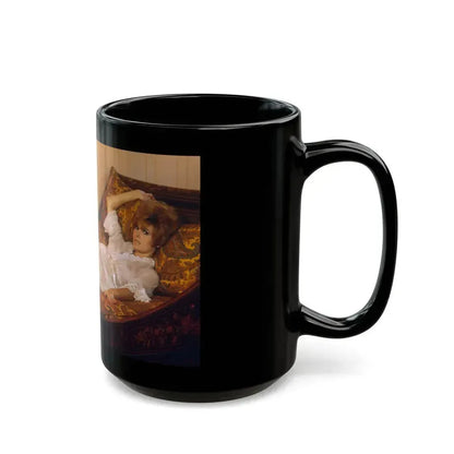 Jill St. John #163 (Vintage Female Icon) Black Coffee Mug - Go Mug Yourself