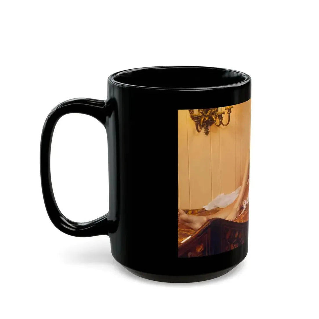 Jill St. John #163 (Vintage Female Icon) Black Coffee Mug - Go Mug Yourself