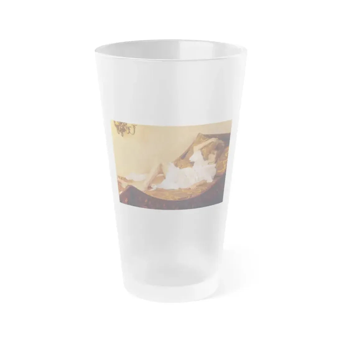 Jill St. John #163 (Vintage Female Icon) Frosted Pint Glass 16oz 16oz Frosted - Go Mug Yourself