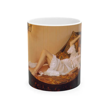 Jill St. John #163 (Vintage Female Icon) White Coffee Mug 11oz - Go Mug Yourself