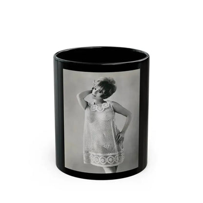 Jill St. John #172 (Vintage Female Icon) Black Coffee Mug 11oz - Go Mug Yourself