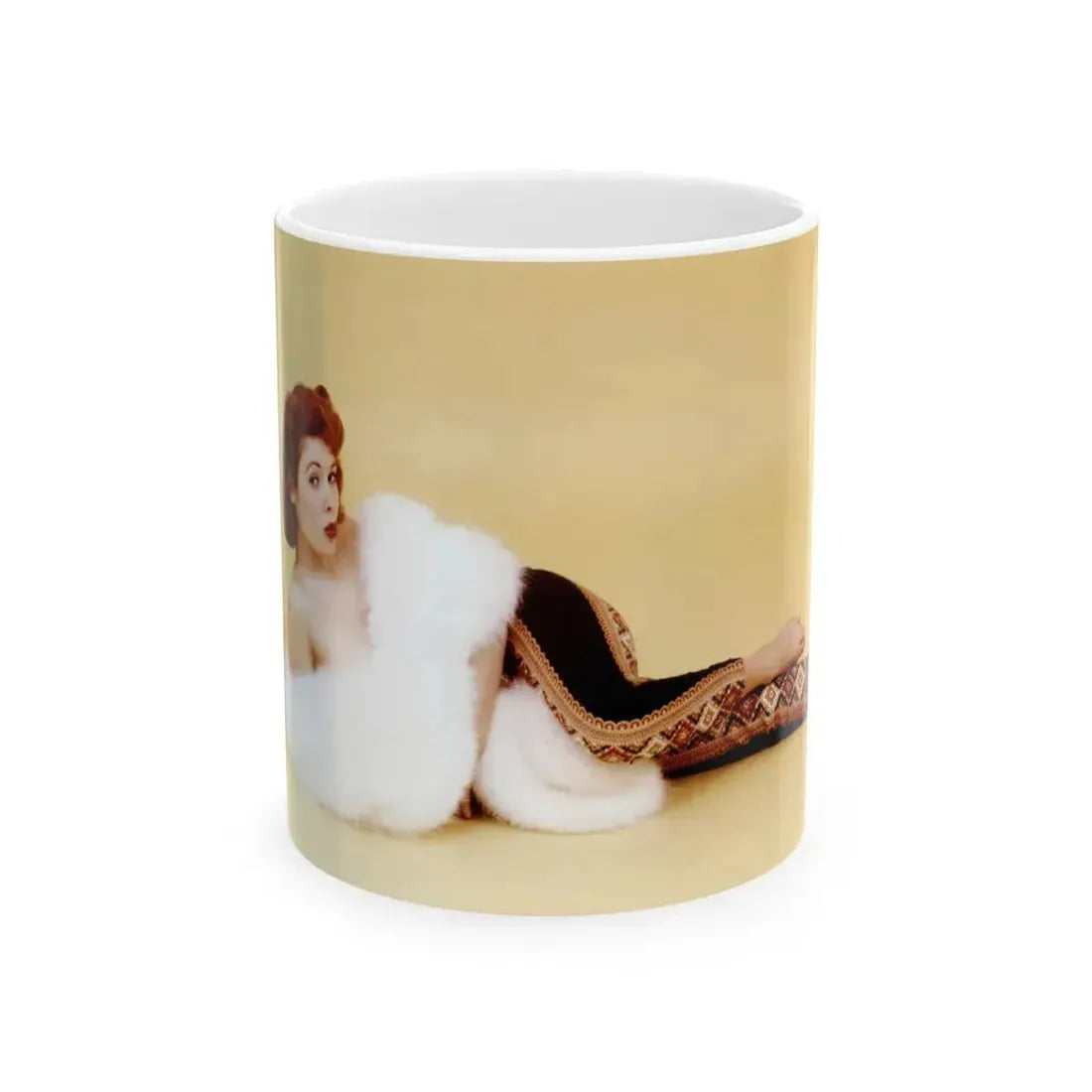 Jill St. John #179 (Vintage Female Icon) White Coffee Mug 11oz - Go Mug Yourself