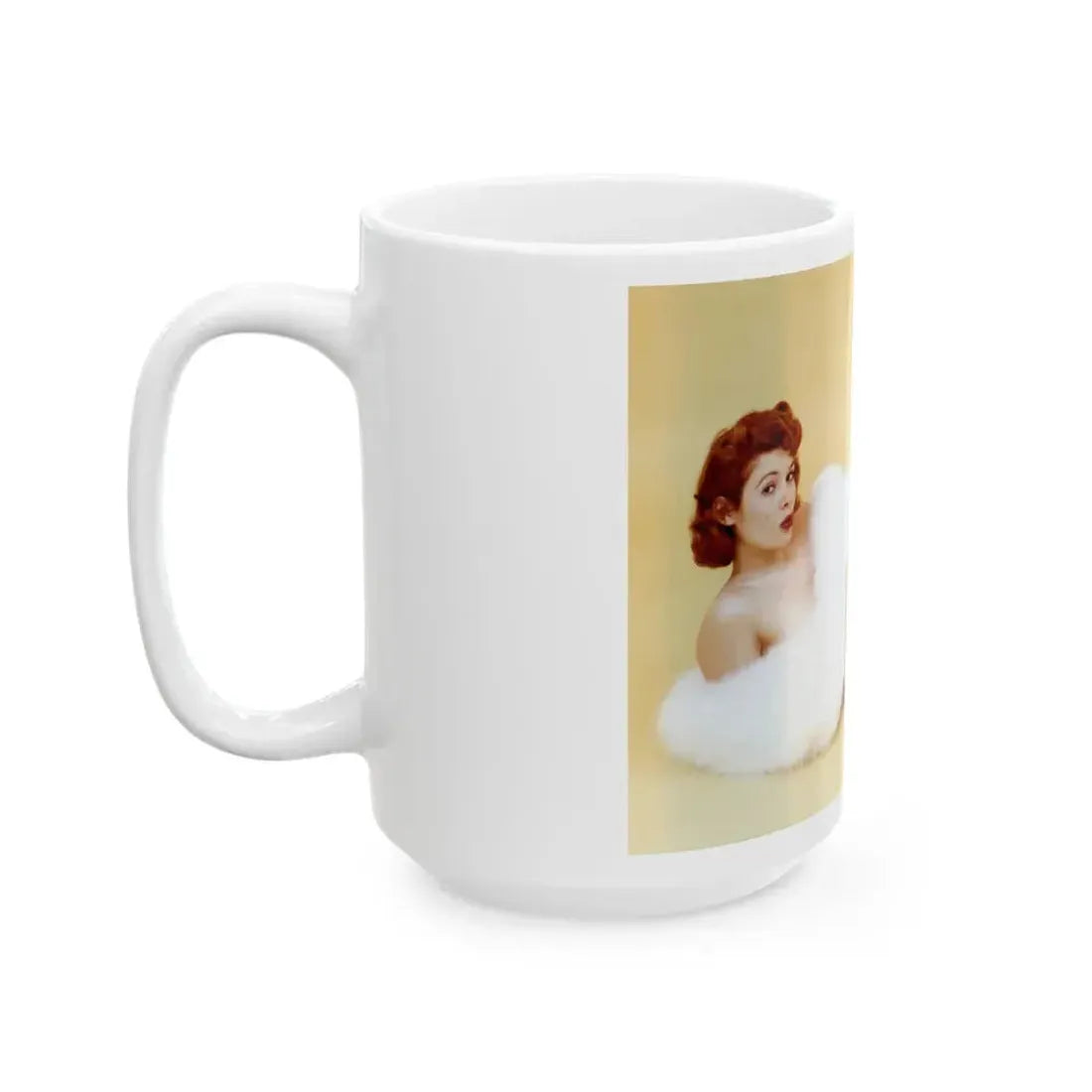 Jill St. John #179 (Vintage Female Icon) White Coffee Mug - Go Mug Yourself
