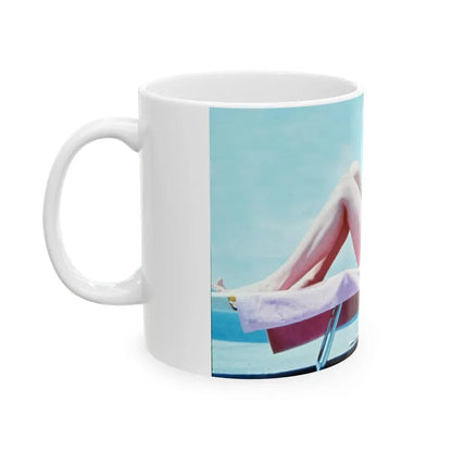 Jill St. John #183 (Vintage Female Icon) White Coffee Mug - Go Mug Yourself