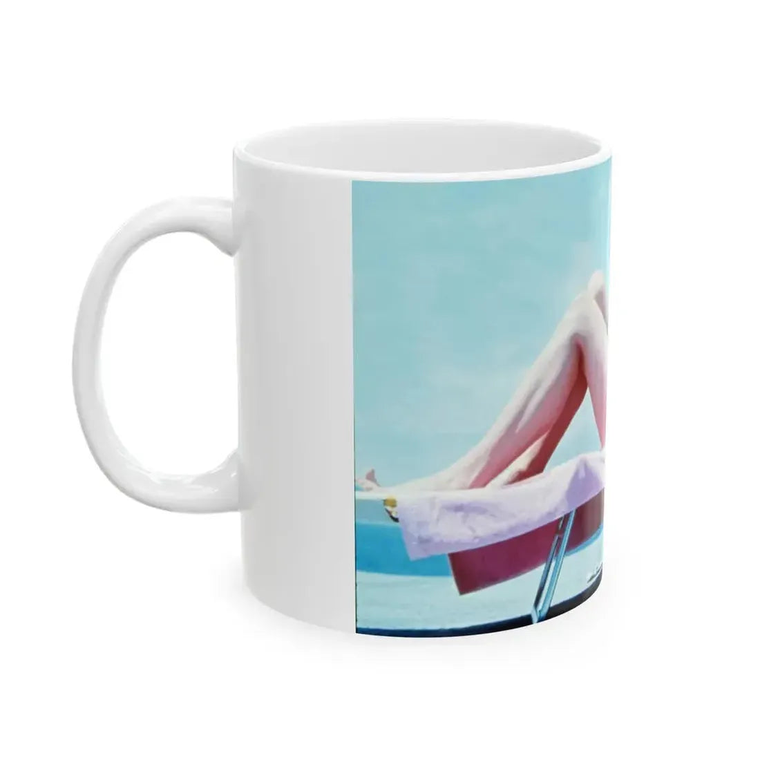 Jill St. John #183 (Vintage Female Icon) White Coffee Mug - Go Mug Yourself