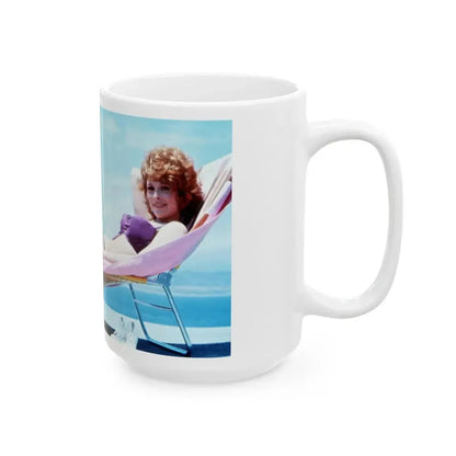 Jill St. John #183 (Vintage Female Icon) White Coffee Mug - Go Mug Yourself