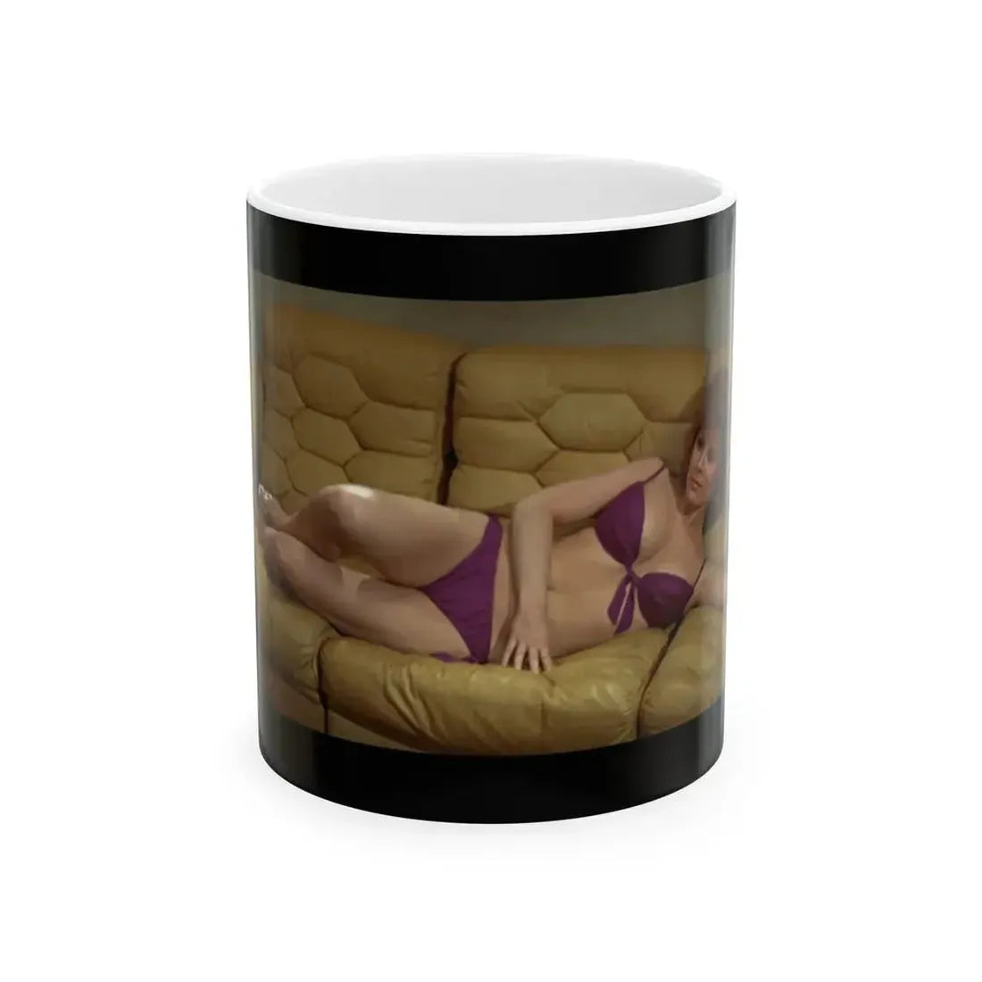 Jill St. John #185 (Vintage Female Icon) White Coffee Mug 11oz - Go Mug Yourself