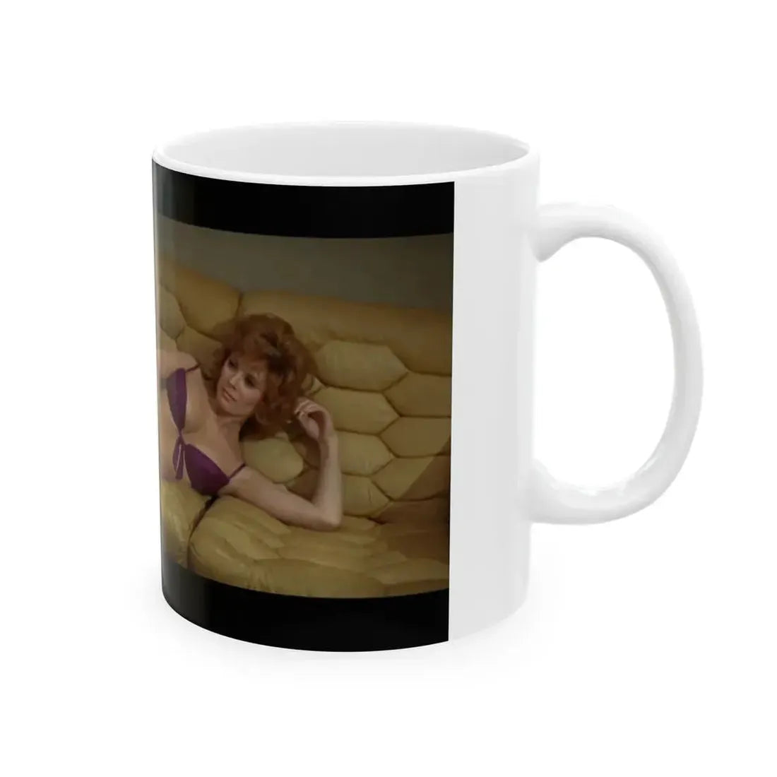 Jill St. John #185 (Vintage Female Icon) White Coffee Mug - Go Mug Yourself