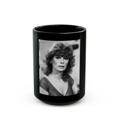 Jill St. John #190 (Vintage Female Icon) Black Coffee Mug 15oz - Go Mug Yourself