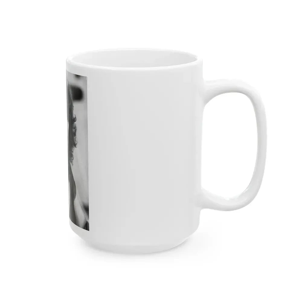 Jill St. John #190 (Vintage Female Icon) White Coffee Mug - Go Mug Yourself